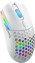 Gaming Maus S500 Optische Gaming-Maus für Rechtshänder, 6400 DPI
